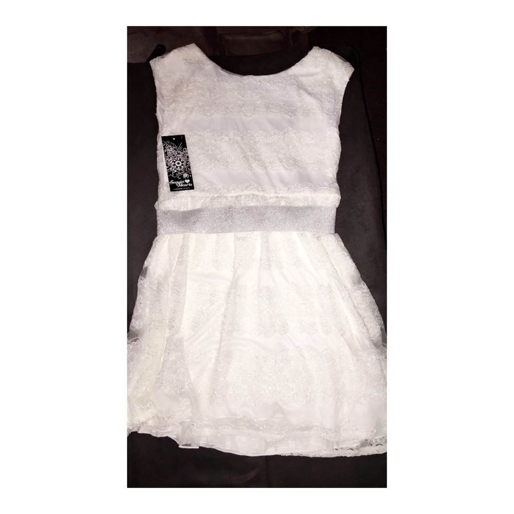 WHITE DRESS FOR KIDS - Picture 2 of 3